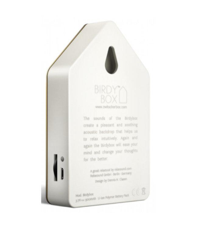 Relaxound Birdy Box Golden Brass | Vogelhuis