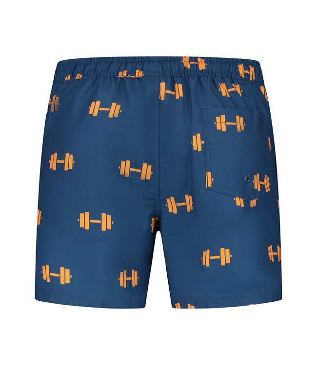 Son of a Beach Zo Vader Zo Zoon/Dochter Matching zwembroeken - Dumbells