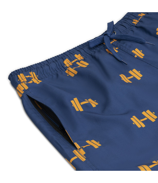 Son of a Beach Zo Vader Zo Zoon/Dochter Matching zwembroeken - Dumbells