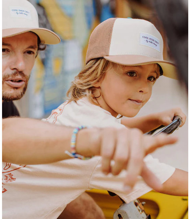 Hello Hossy Zo Vader Zo Zoon/Dochter Matching caps - Mini Iced Coffee