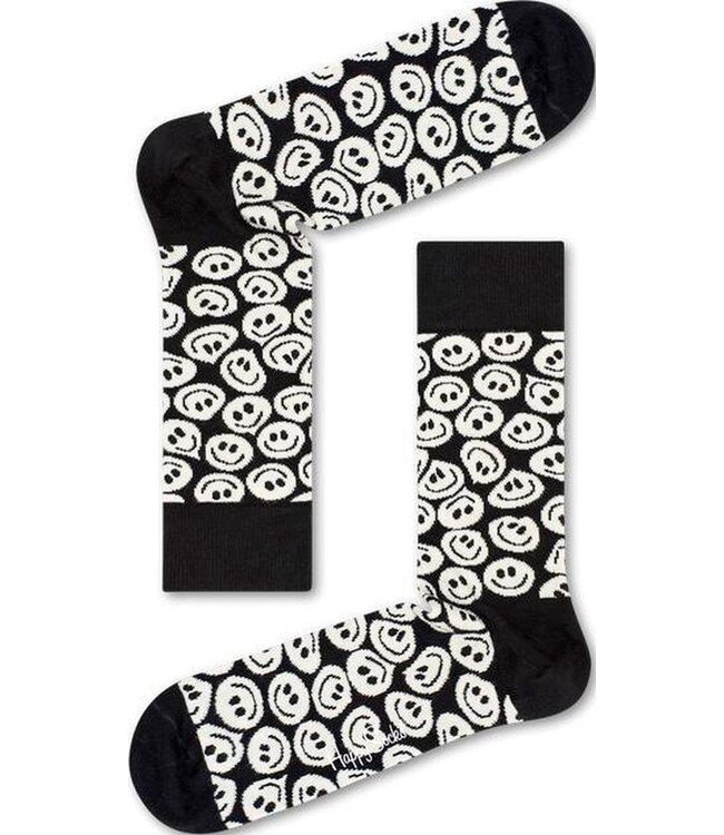 Happy Socks Black & White giftbox sokken | maat 41-46