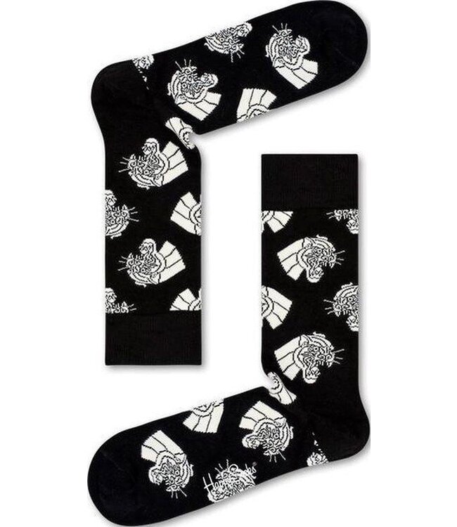 Happy Socks Black & White giftbox sokken | maat 41-46