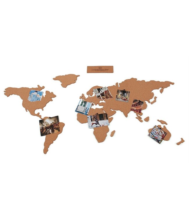 Suck UK Wereldkaart Kurk