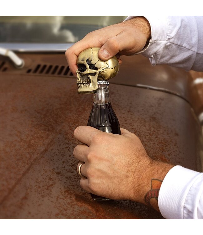 Luckies Skull flessen opener