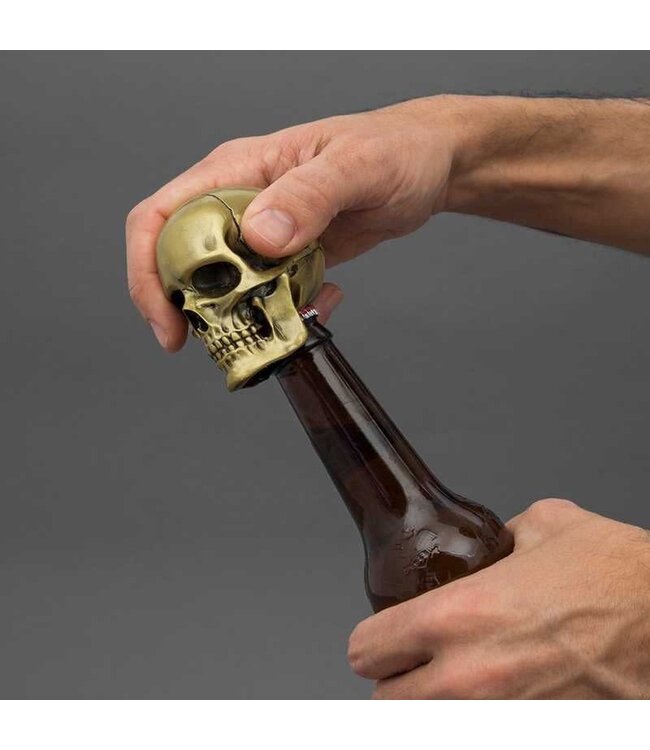 Luckies Skull flessen opener