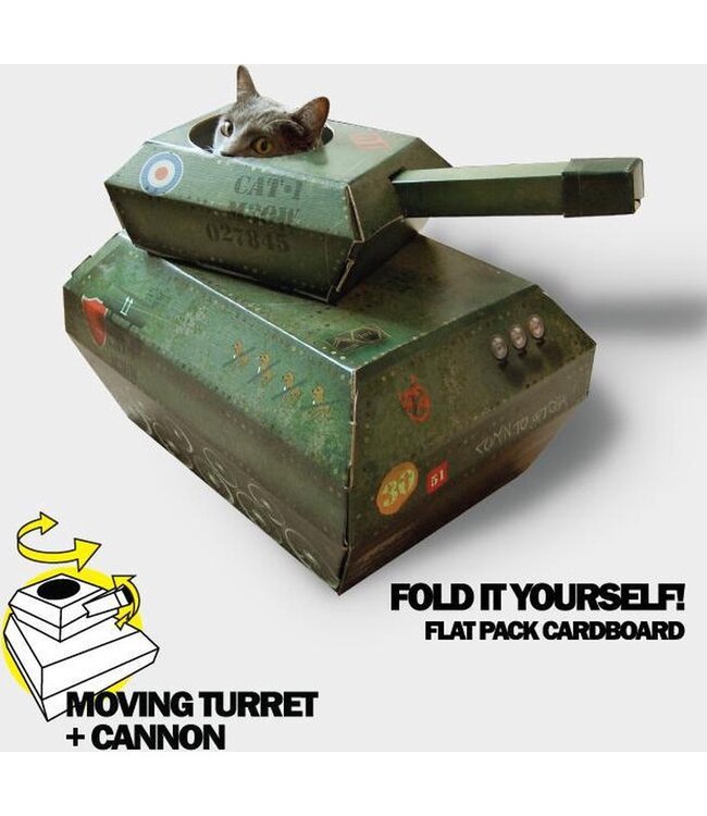 Suck UK Katten tank DIY vouwpakket