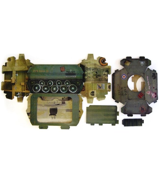 Suck UK Katten tank DIY vouwpakket