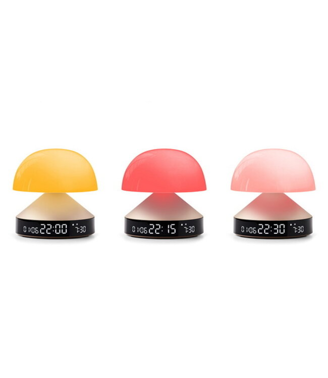 Lexon Wake up light / wekker Mina Sunrise - Goud