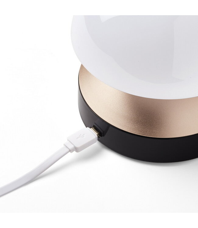 Lexon Wake up light / wekker Mina Sunrise - Goud