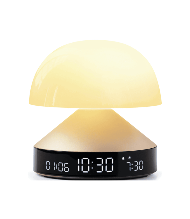 Lexon Wake up light / wekker Mina Sunrise - Goud
