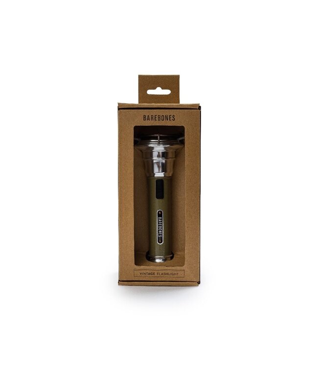 Barebones Vintage Flashlight - Zaklamp - oplaadbaar