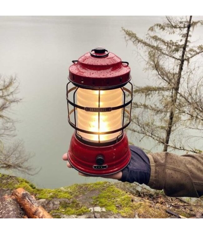 Barebones Forest Lantaarn - Rood - oplaadbaar