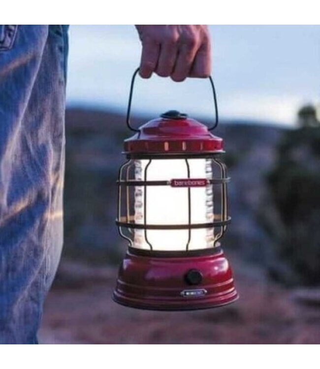 Barebones Forest Lantaarn - Rood - oplaadbaar