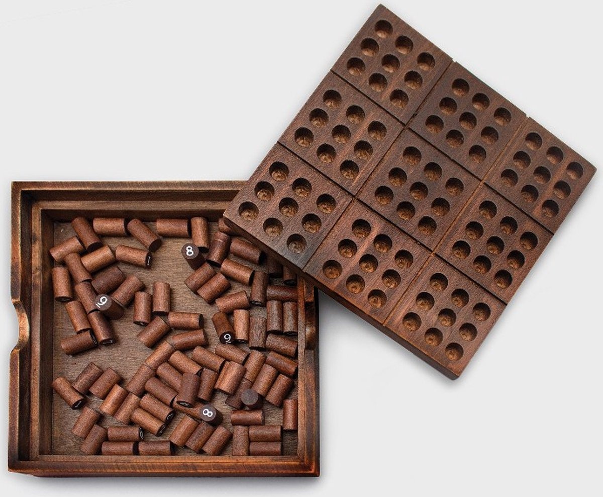 Iron And Glory Sudoku Game, Brown, One Size
