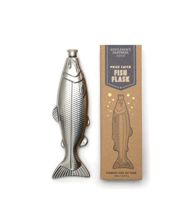 Gentlemen's Hardware Fish Flask | veldfles