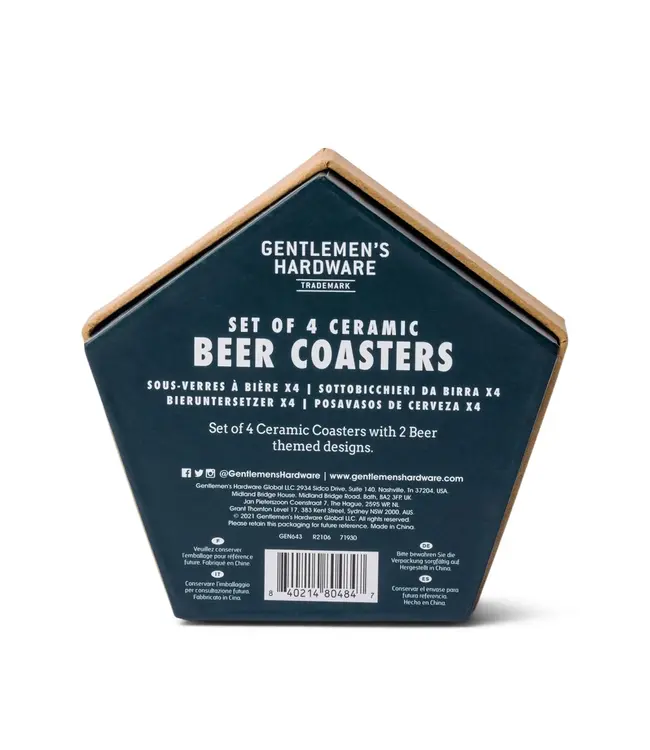Gentlemen's Hardware Bier onderzetters