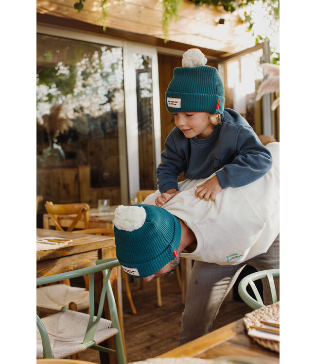 Hello Hossy Zo Vader Zo Zoon/Dochter Matching Mutsen- Block Duck