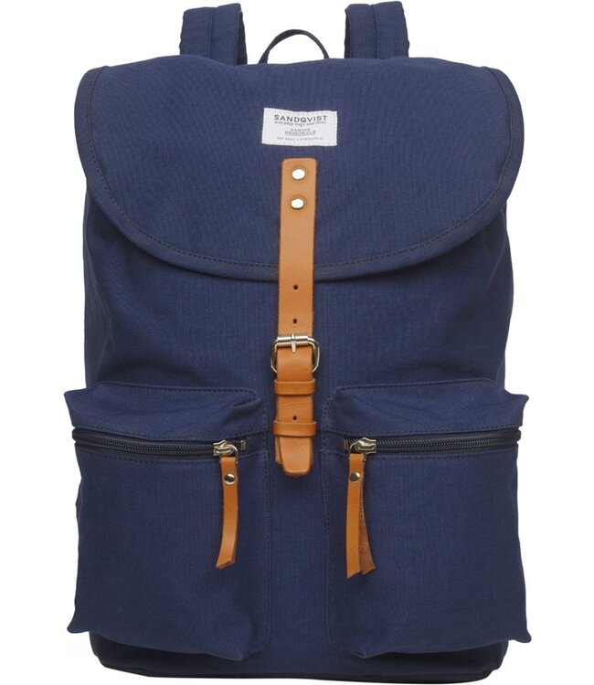 Sandqvist Backpack ROALD Blue
