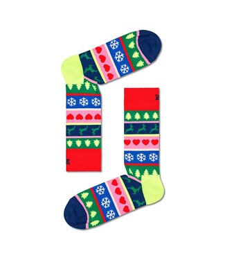 Happy Socks Christmas Stripe sok
