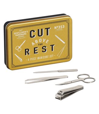 Gentlemen's Hardware Manicure set Cut Above the Rest