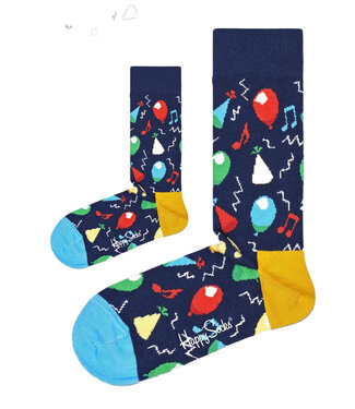Happy Socks Matching sokken Hiep Hiep Hoera donker