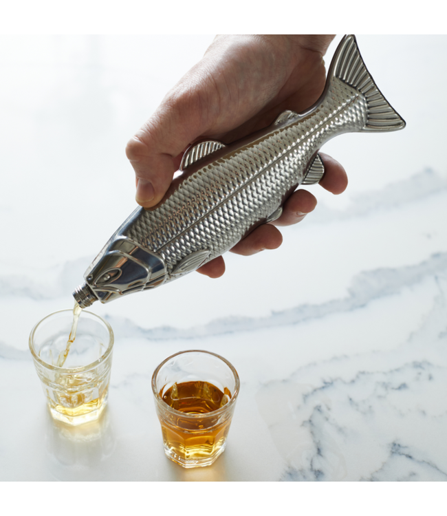 Gentlemen's Hardware Fish Flask | veldfles