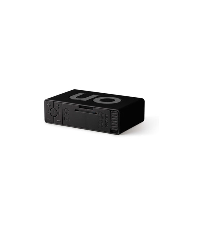 Lexon Digitale wekker FLIP+ travel | zwart