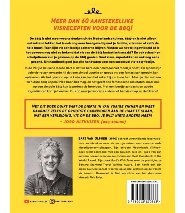 Carrera Culinair Vis van de BBQ - hét ultieme handboek