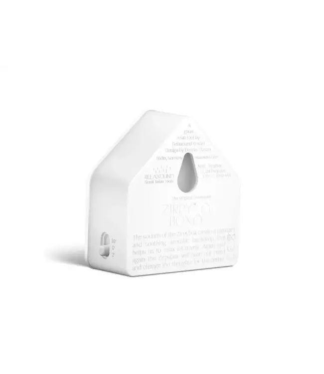 Relaxound Zirpybox set van 2 | wit
