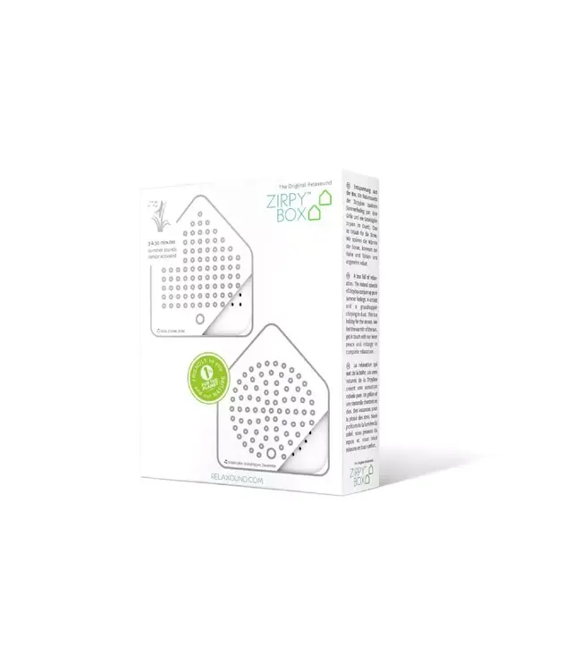 Relaxound Zirpybox set van 2 | wit