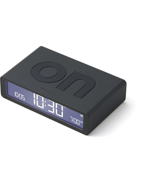 Lexon Digitale wekker FLIP Classic | black