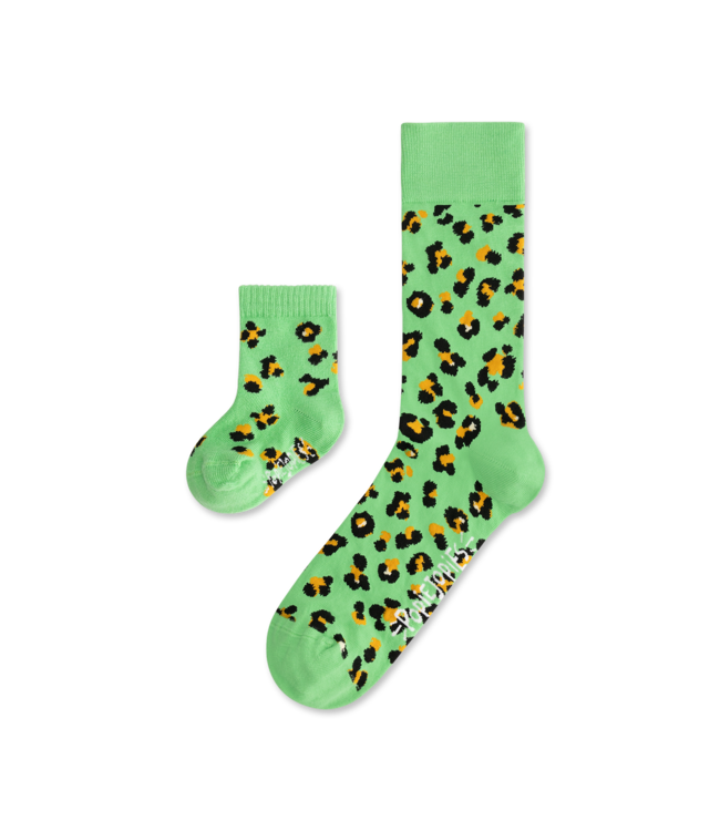 Popiejopies Matching sokken Pittige Panter | groen