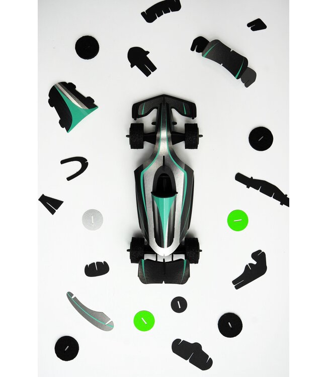 Assembli DIY Formule 1 modelauto | team Mercedes
