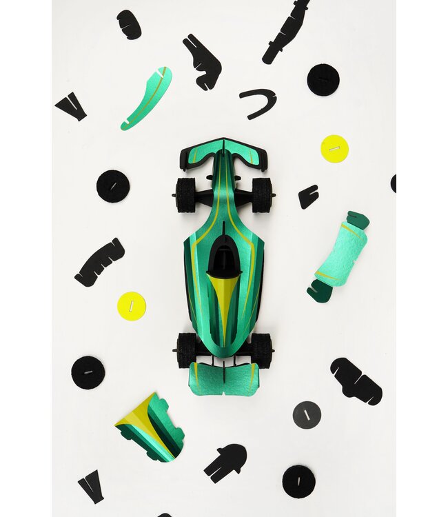 Assembli DIY Formule 1 modelauto | team Aston Martin