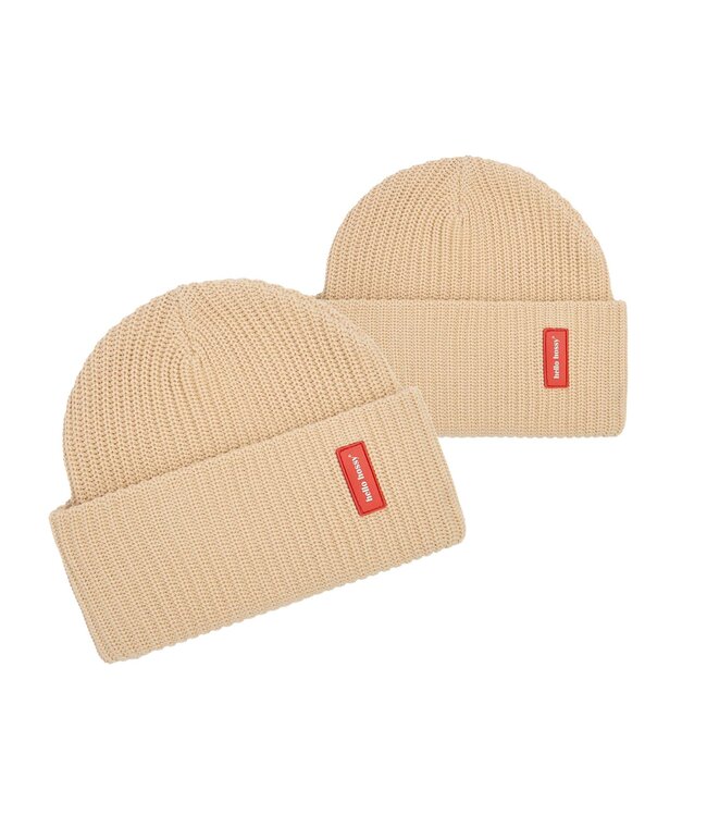 Hello Hossy Zo Ouder Zo Zoon/Dochter Matching Mutsen- Flow Creamy