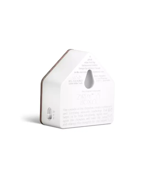 Relaxound Zirpybox set van 2 | eikenhout