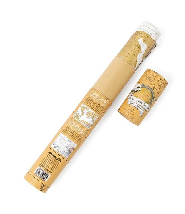 Suck UK Wereldkaart Scratch map Travel