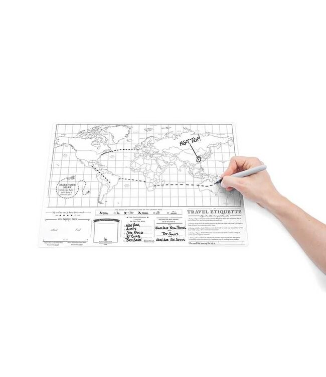 Suck UK Wereldkaart Scratch map Travel