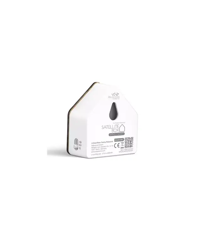 Relaxound Satellite Wind Chimes box | Oak