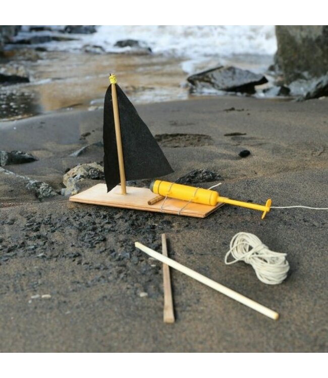 Kikkerland Motorboot DIY bouwpakket