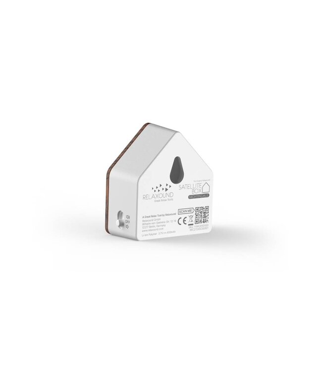 Relaxound Satellite nachtegaal box | Oak wood