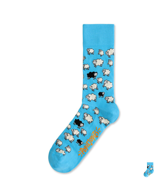 Popiejopies Eigenwijze schapen sokken