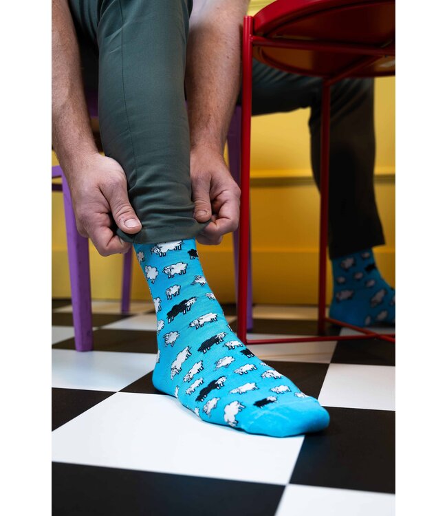 Popiejopies Eigenwijze schapen sokken