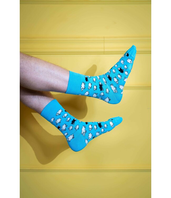 Popiejopies Eigenwijze schapen sokken