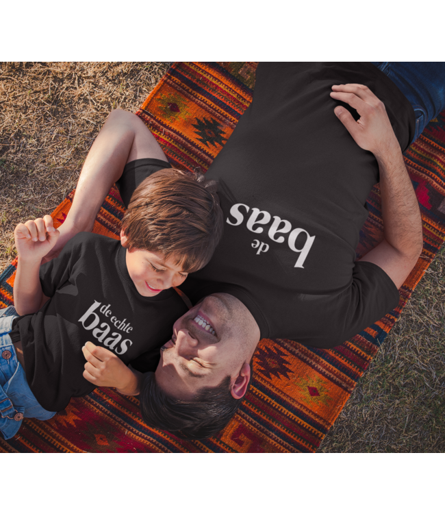 Kletskont Matching shirts Vader & Zoon | De Echte Baas