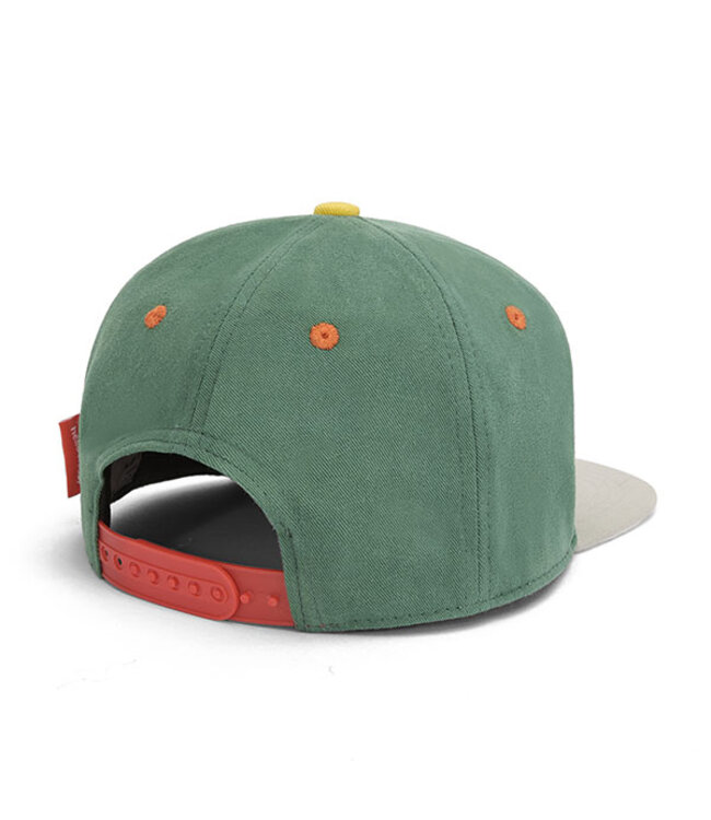 Hello Hossy Zo Vader Zo Zoon/Dochter Matching caps - Mini Captain groen