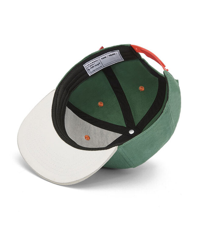 Hello Hossy Zo Vader Zo Zoon/Dochter Matching caps - Mini Captain groen