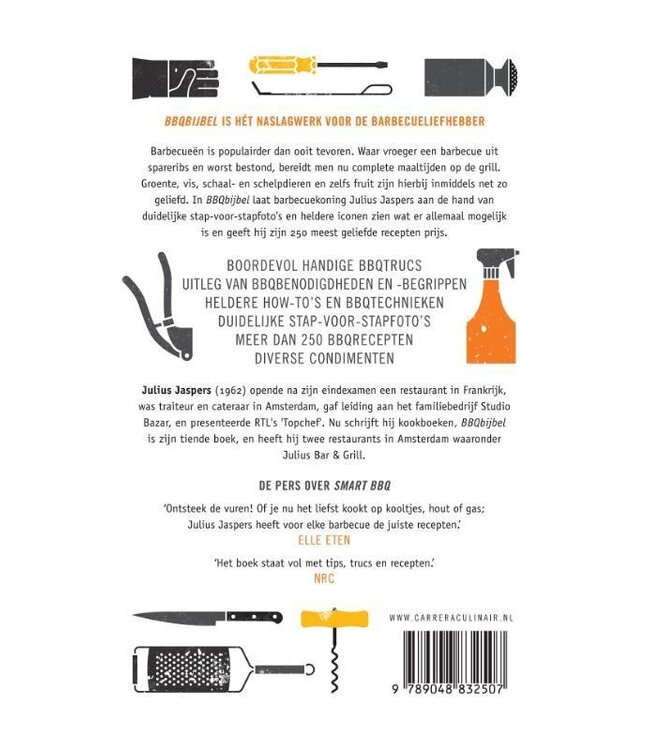 Carrera Culinair BBQ Bijbel - Julius Jaspers
