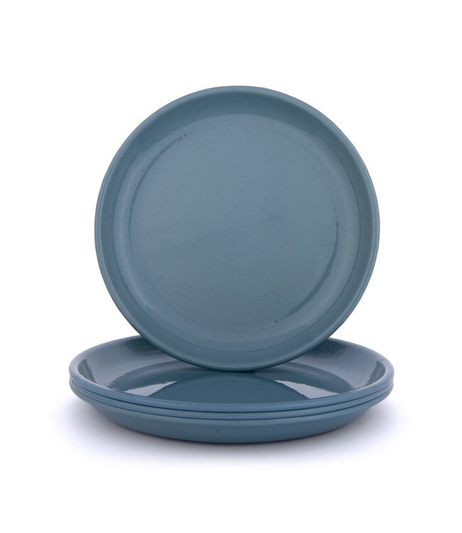 Barebones Emaille bord - Smoky Blue