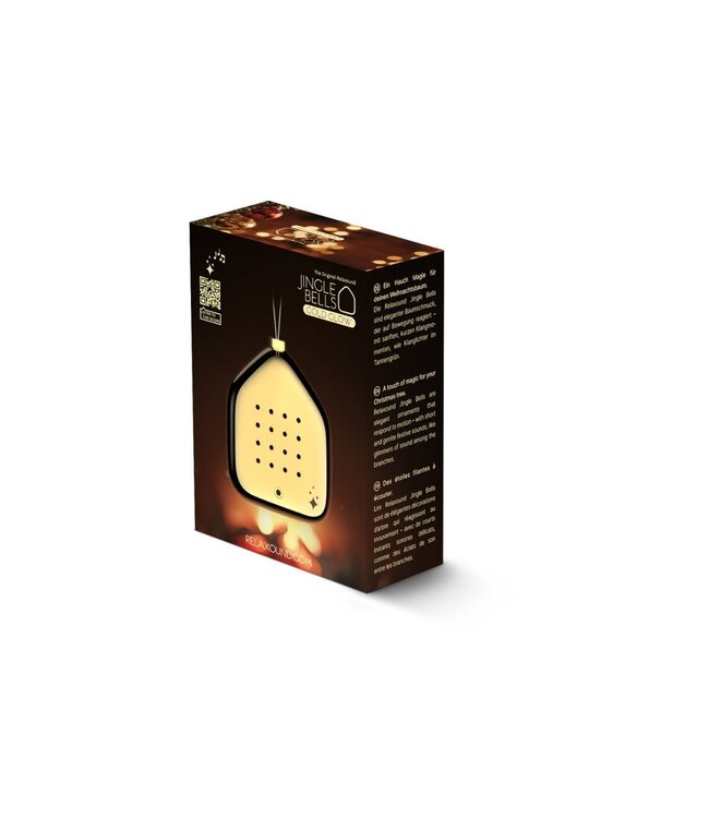 Relaxound Kersthanger Jingle Bells | Gold glow